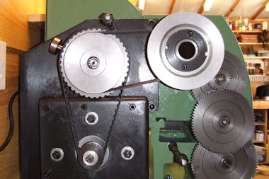 Tensioner End View