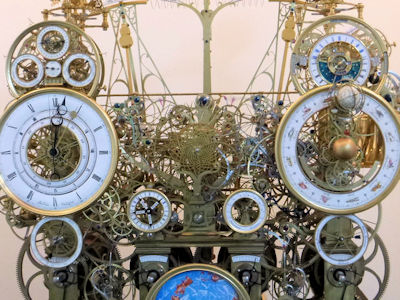 Astronomical Skeleton Clock - Buchanan