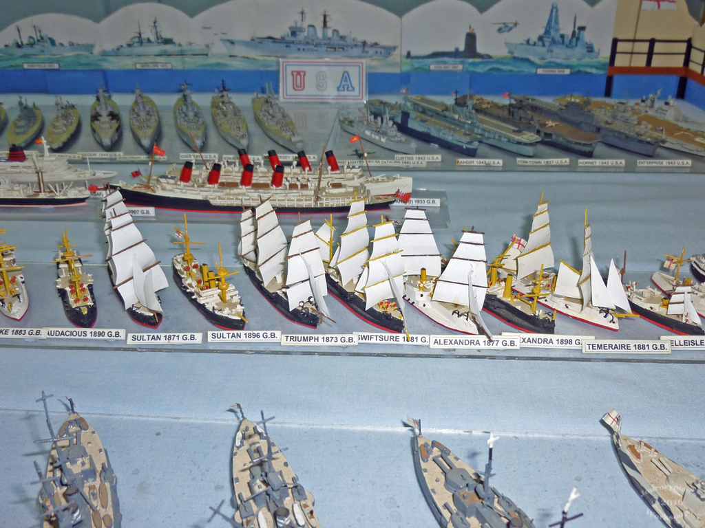 Fleet Review - Sailing Ships c 1880
