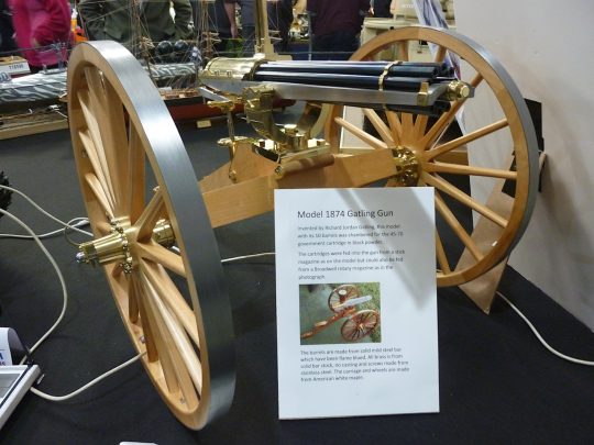 1874 10 Barrel Gatling Gun