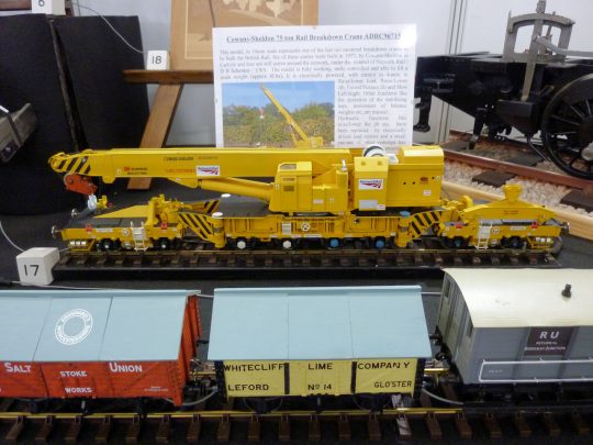 Cowans-Sheldon 75ton Rail Breakdown Crane